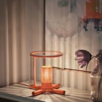 Fireplace Table Lamp
