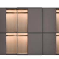 Layer Sliding Door Wardrobe