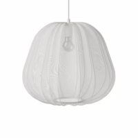 Balloon bell Pendant Lamp in Ivory (Ex-Display)