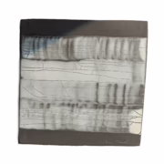 B&W Craquelè Painting