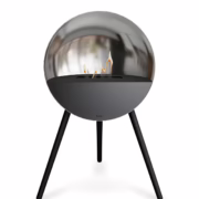 Eye Silver Bio Ethanol Fireplace