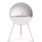 Eye White Bio Ethanol Fireplace