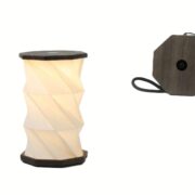 Mini Hexagon Twist Lamp