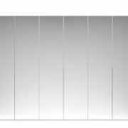 Crystal Hinged Door Wardrobe