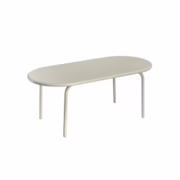 Groove Large Obround Outdoor Table