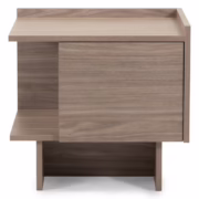 Nova Nook ANSO bedside table pearl oak