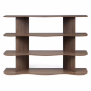 Nova Nook RHIO low shelf villa walnut