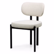Nova Nook FLARA upholstered chair light beige