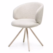 Nova Nook PERLA beige swivel chair