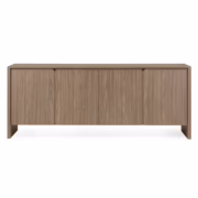 Nova Nook OKU four-door chest of drawers pearl oak