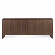 Nova Nook OKU four-door chest of drawers walnut villa