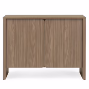 Nova Nook OKU two-door chest of drawers pearl oak