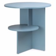 Nova Nook ESO Round Side Table chalk blue