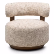 Nova Nook MARABELL lounge chair beige-grey