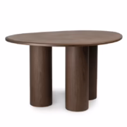 Nova Nook VISPI dining table 140 cm dark walnut