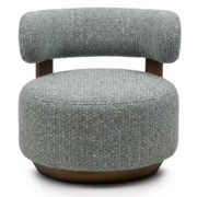 Nova Nook MARABELL lounge chair blue-beige