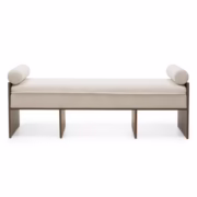 Nova Nook FOPPO Upholstered Bench Light Beige