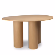 Nova Nook VISPI dining table 140 cm natural oak