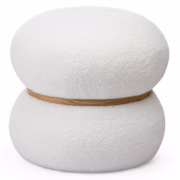 Nova Nook MUSSI upholstered pouf