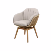 Cane-line Stay Chair With Teak Swivel