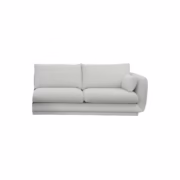 Cane-line Bloom 2-Seater Sofa Left with Plinth